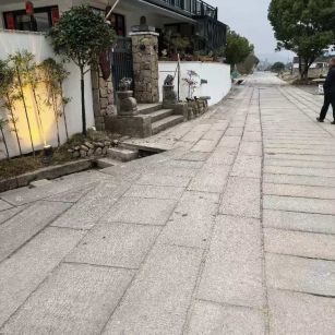 拉萨仿古石铺装效果