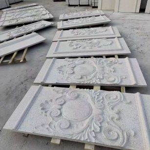 拉萨 芝麻白干挂雕花板