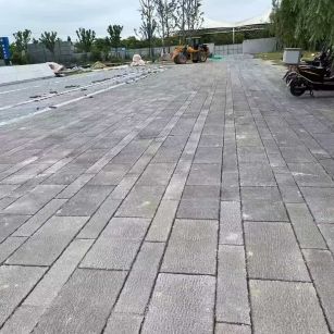 拉萨仿古石铺装效果