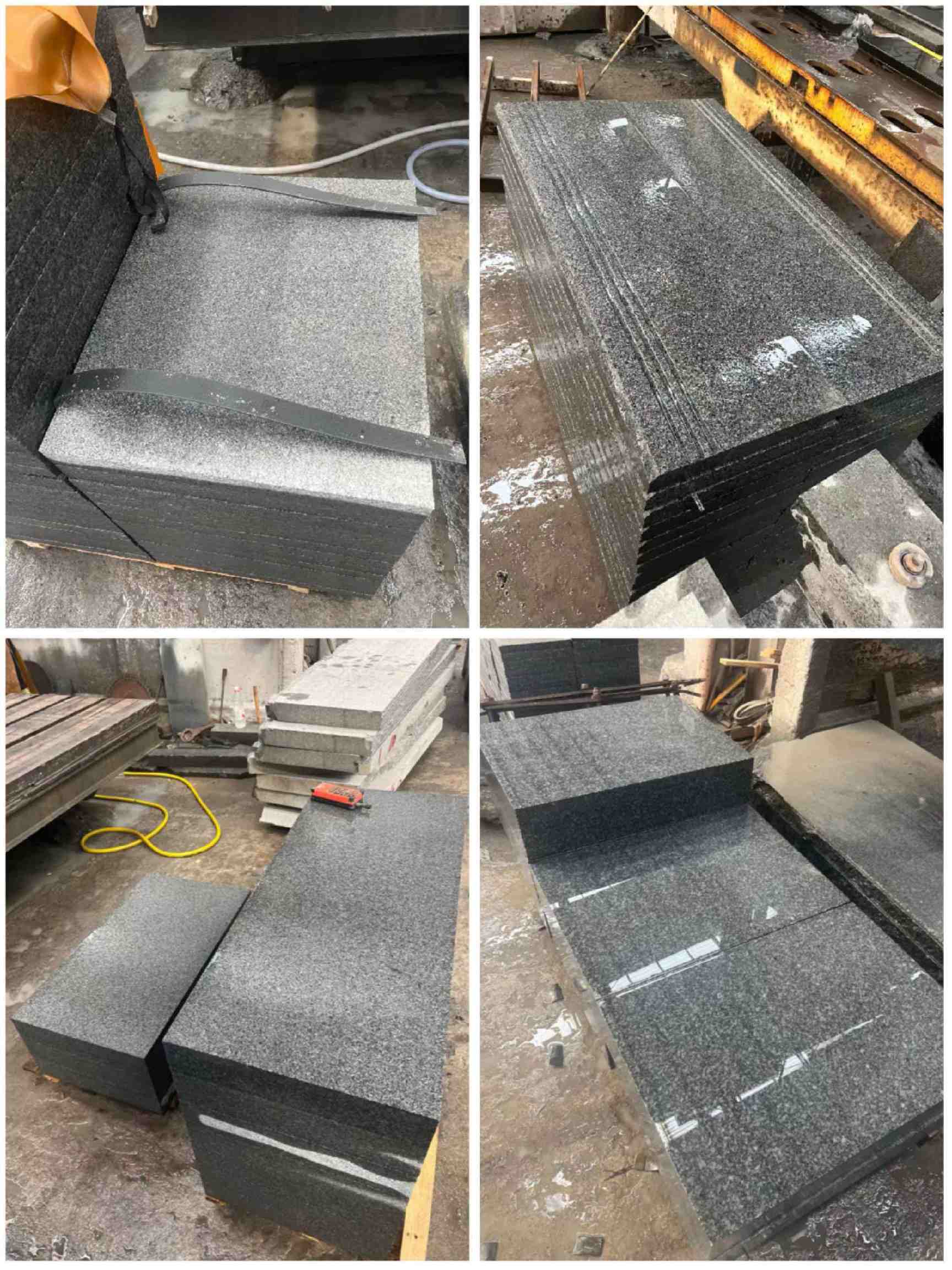 拉萨 芝麻黑地铺石材