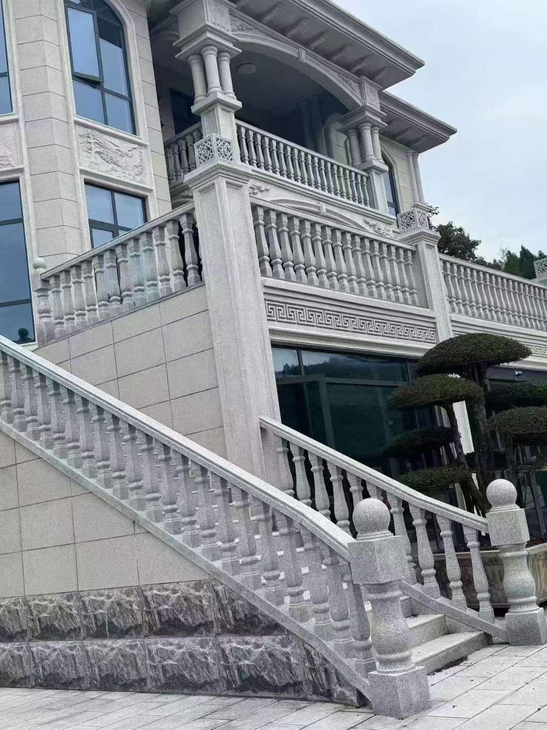 拉萨 芝麻白别墅，栏杆