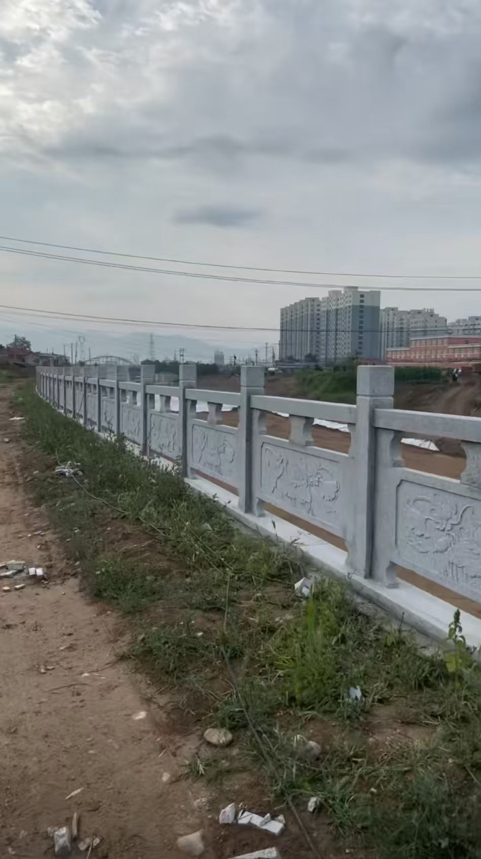 拉萨 石材河道栏杆