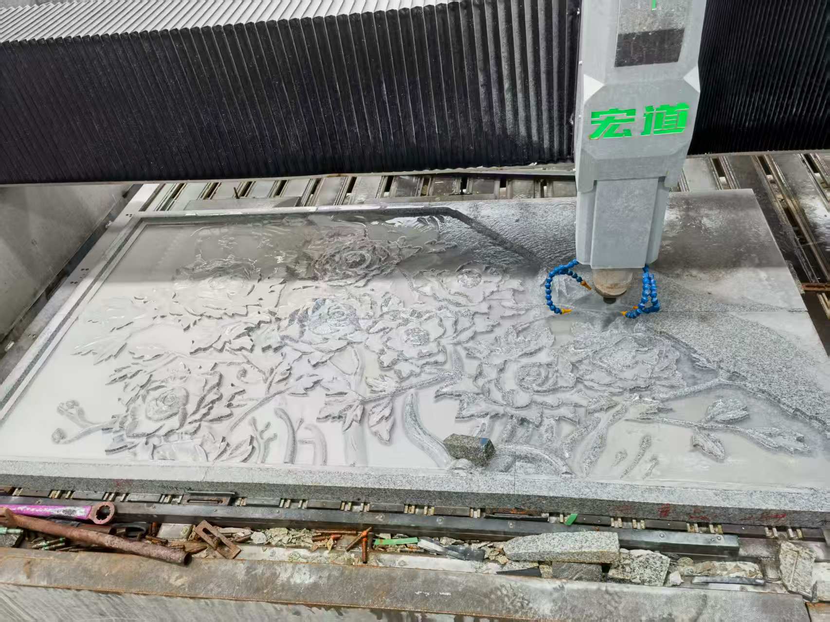 拉萨 别墅墙面石材雕刻