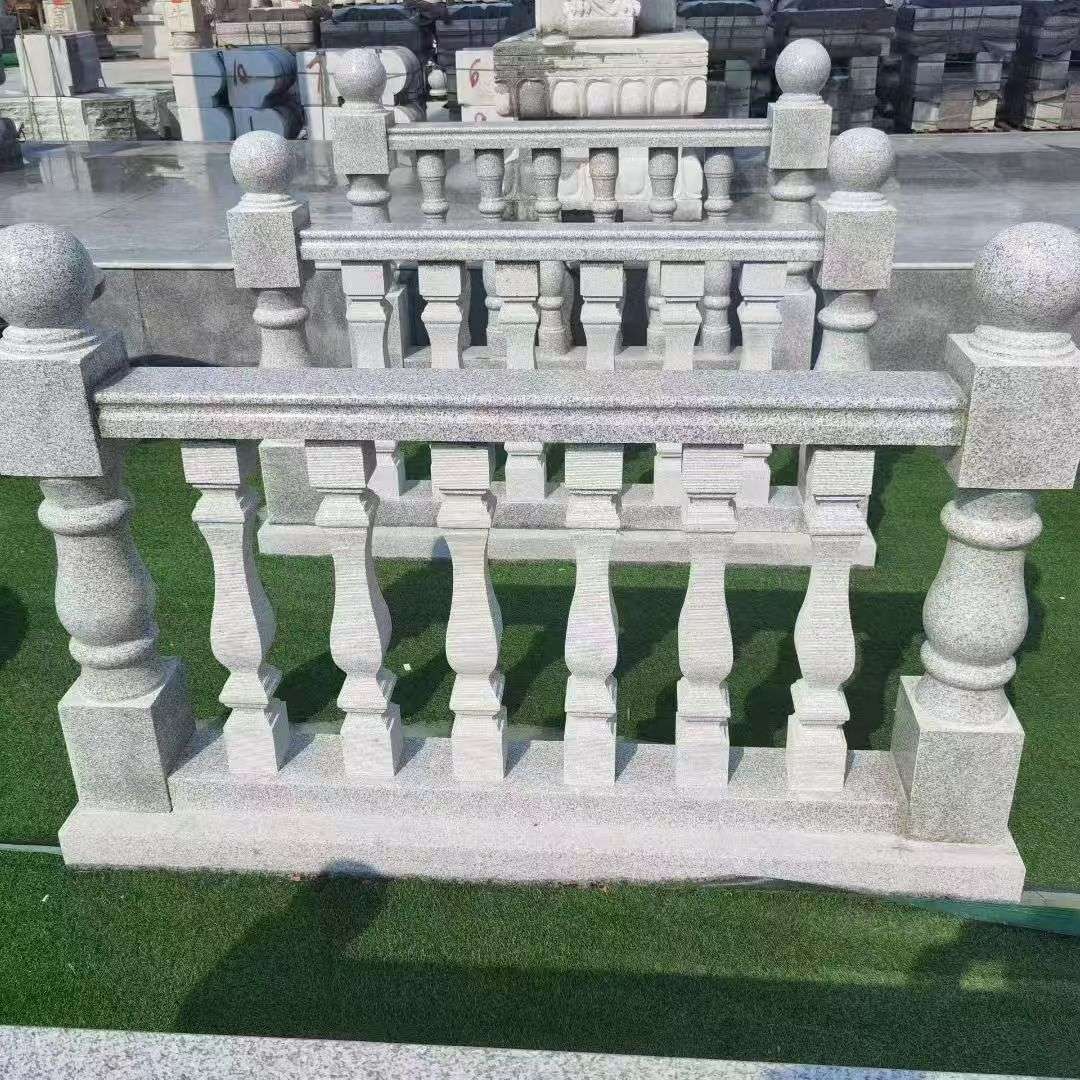 拉萨 别墅石材栏杆特写