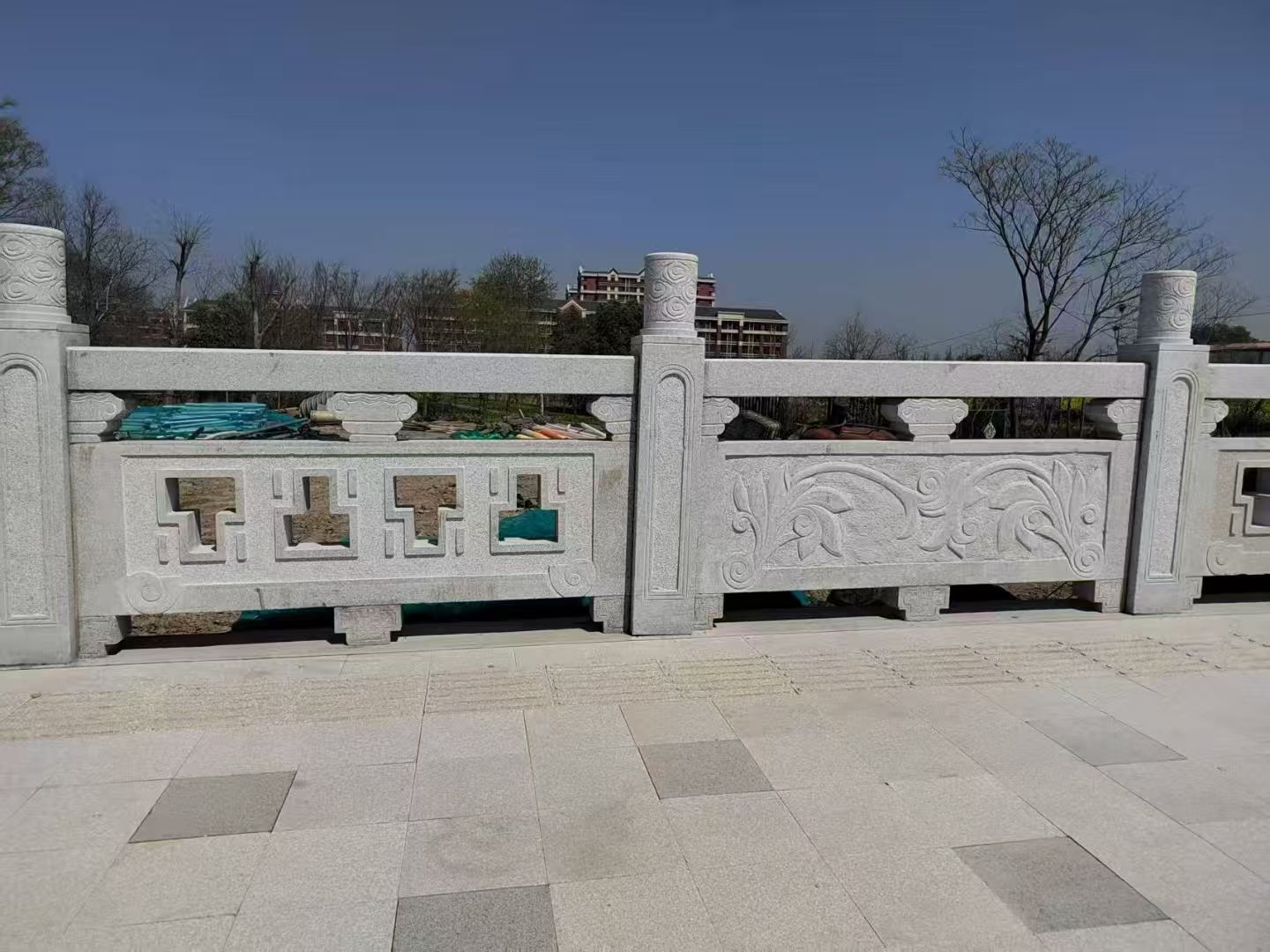 拉萨 河道栏杆,河道护栏