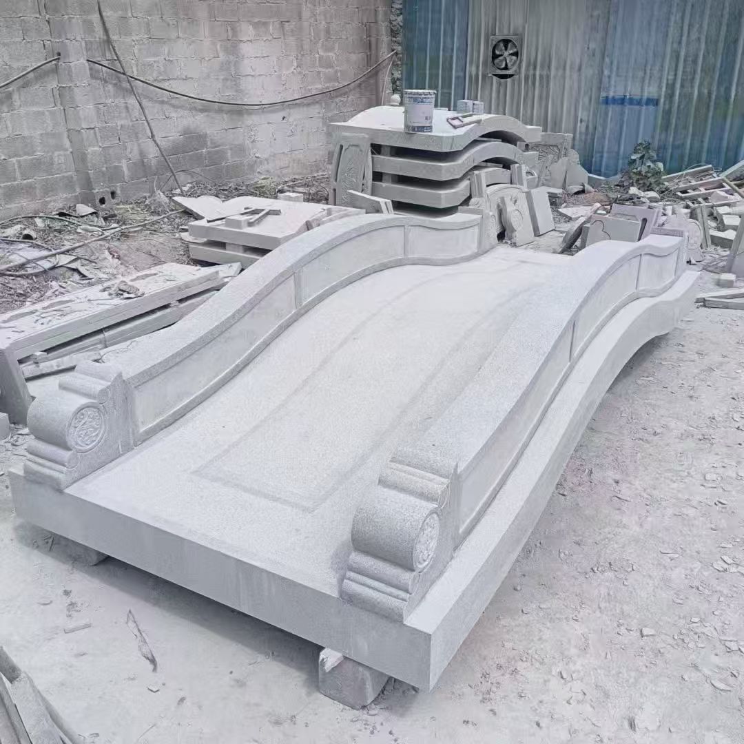 拉萨 芝麻灰花岗岩园林景观 小石桥