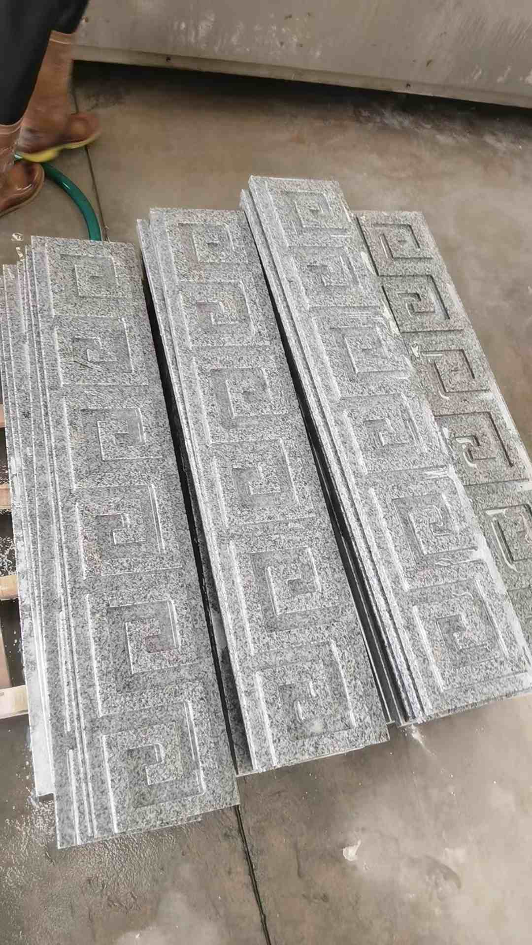 拉萨 别墅回纹线条，雕刻